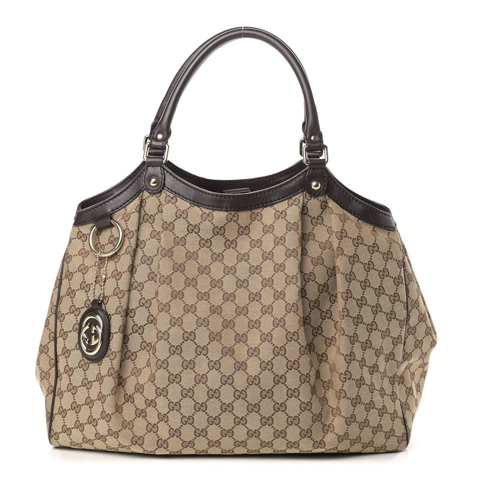 Gucci MONOGRAM SUKEY TOTE BAG