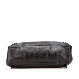 Gucci Leather Abbey D Ring Horsebit Tote