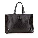 Gucci Leather Abbey D Ring Horsebit Tote