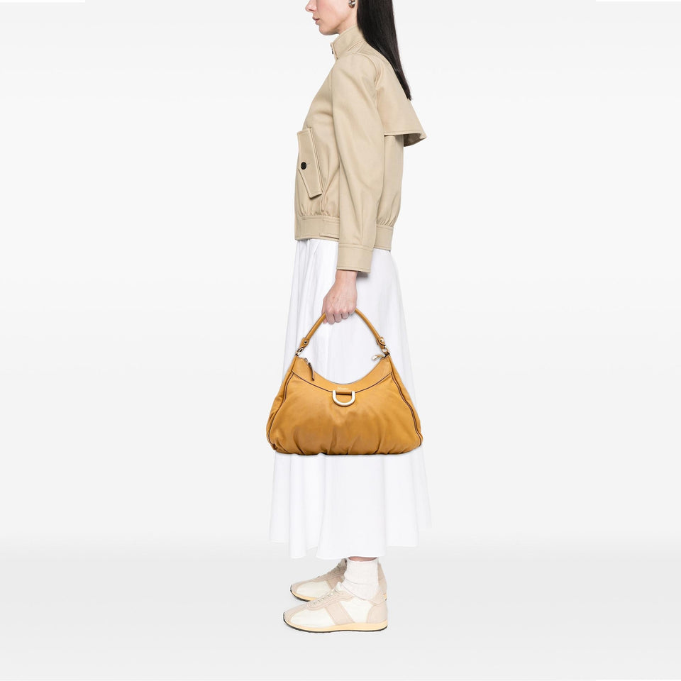 Gucci Leather Abbey D Ring Shoulder Bag