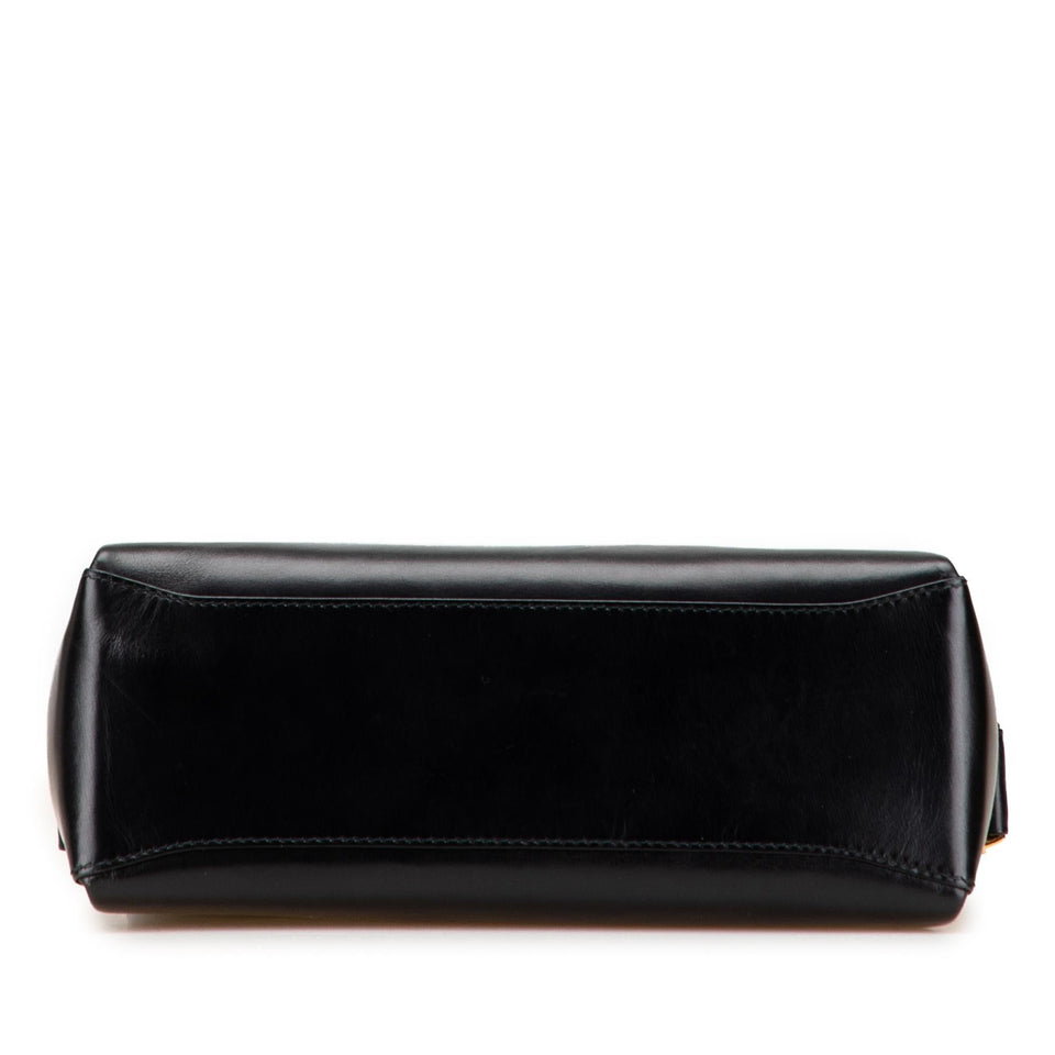 Gucci Leather Bamboo Satchel