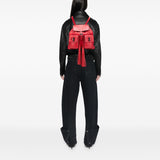 Gucci Leather Bamboo Tassel Backpack