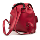 Gucci Leather Bamboo Tassel Backpack