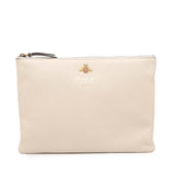 Gucci Leather Blind For Love Clutch