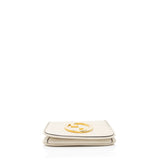 Gucci Leather Blondie Card Case on Strap