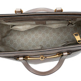 Gucci Leather Bright Bit Satchel
