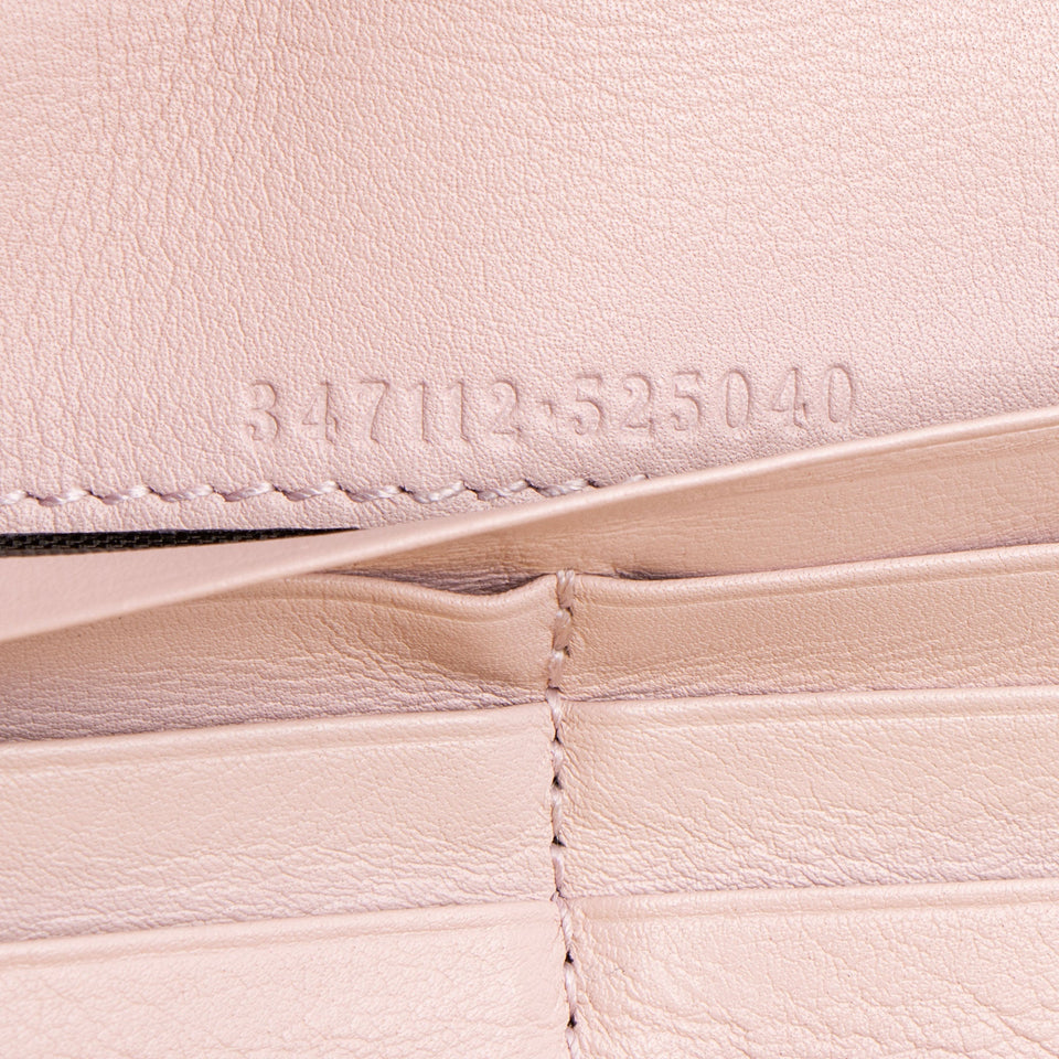 Gucci Leather Continental Wallet