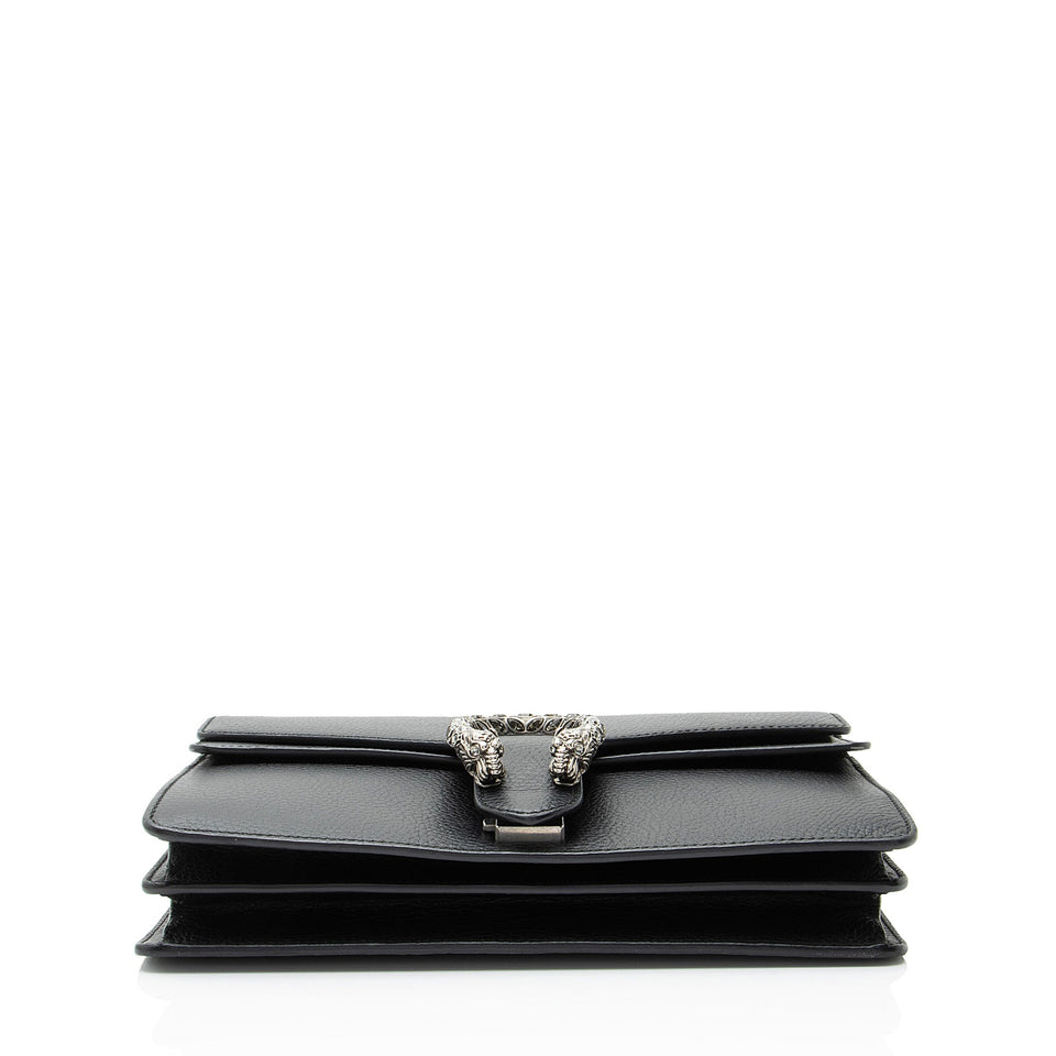 Gucci Leather Crystal Dionysus Medium Shoulder Bag