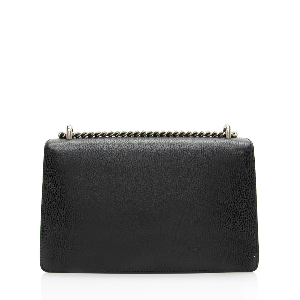 Gucci Leather Crystal Dionysus Medium Shoulder Bag