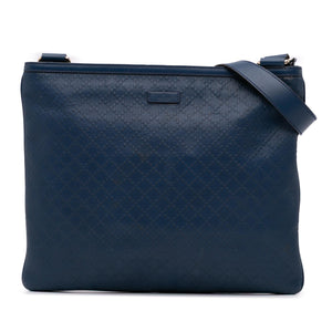 Gucci Leather Diamante Hilary Lux Crossbody