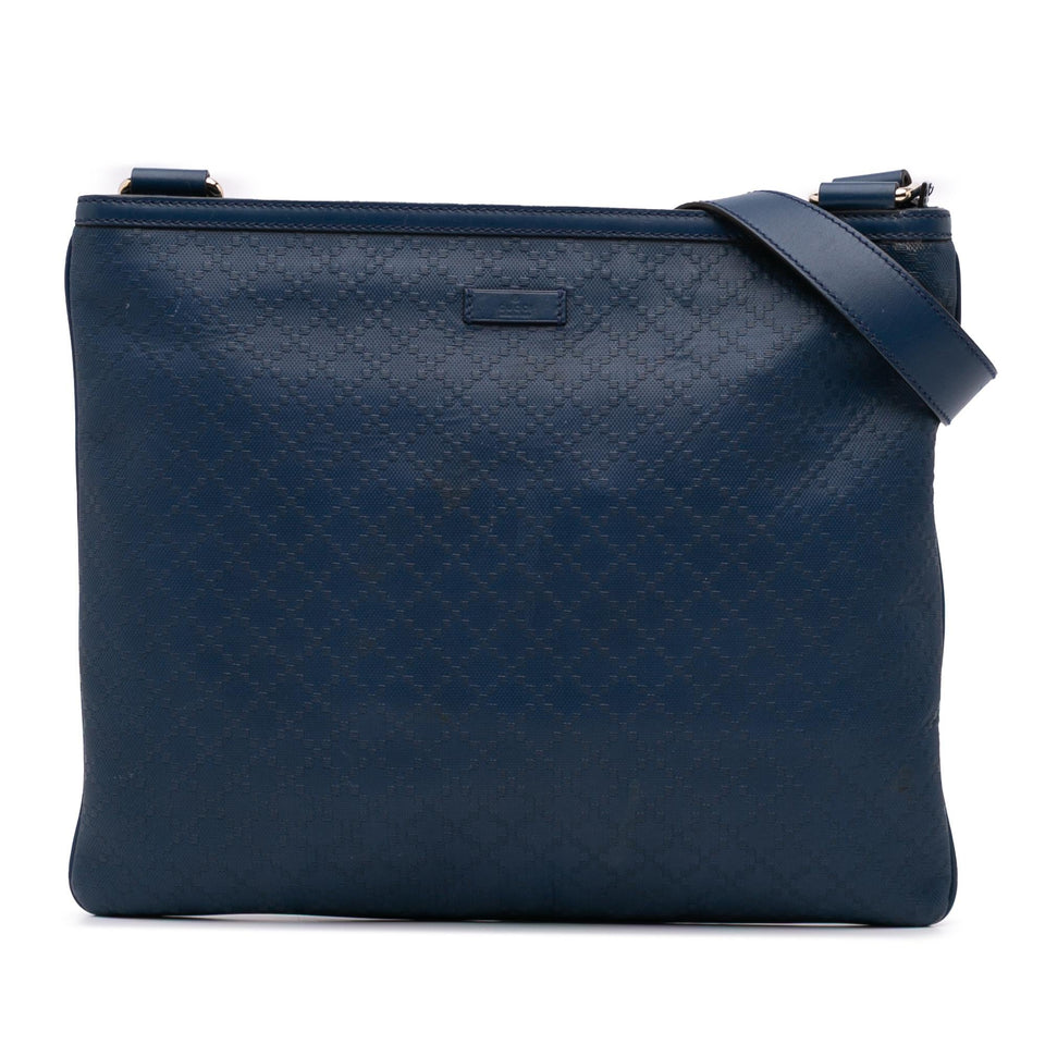 Gucci Leather Diamante Hilary Lux Crossbody