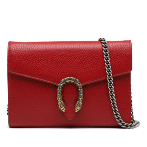 Gucci Leather Dionysus Wallet on Chain