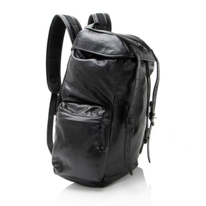 Gucci Leather Double G Backpack