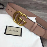Gucci Double G Buckle Leather Belt