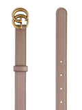Gucci Double G Buckle Leather Belt