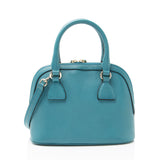 Gucci Leather GG Charm Dome Small Satchel