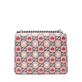 Gucci Limited Edition Leather Crystal Valentines Dionysus Small Shoulder Bag