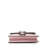 Gucci Limited Edition Leather Crystal Valentines Dionysus Small Shoulder Bag