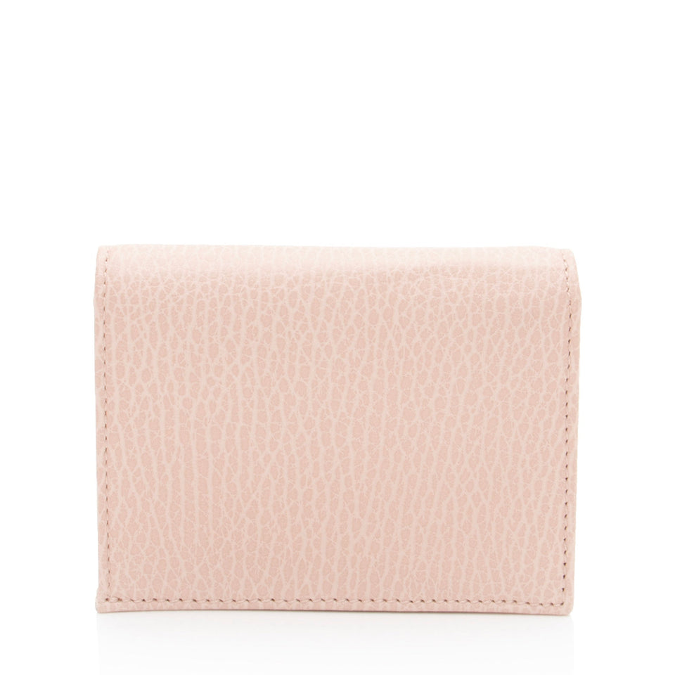 Gucci Leather GG Marmont Card Case