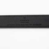 Gucci Leather GG Marmont Slim Belt - Size 38 / 95