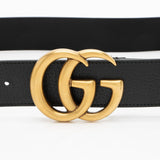 Gucci Leather GG Marmont Belt - Size 44 / 110