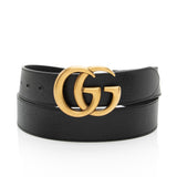Gucci Leather GG Marmont Belt - Size 44 / 110