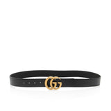 Gucci Leather GG Marmont Belt - Size 44 / 110