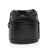 Gucci Leather Horsebit 1955 Drawstring Bucket Bag