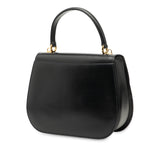 Gucci Leather Horsebit Top Handle Bag