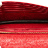 Gucci Leather Interlocking G Dollar Wallet on Chain