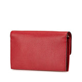 Gucci Leather Interlocking G Dollar Wallet on Chain