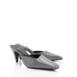Gucci Leather Interlocking G Mallory Mules - Size 8 / 38
