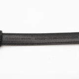 Gucci Leather Interlocking G Slim Belt - Size 38 / 95