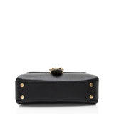 Gucci Leather Interlocking G Small Top Handle