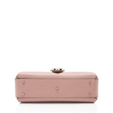 Gucci Leather Interlocking G Small Top Handle