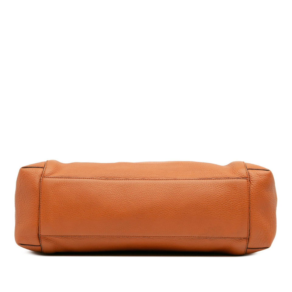 Gucci Leather Lady Tassel Top Handle Bag