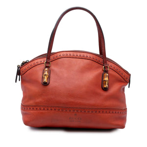 Gucci Leather Laidback Crafty Handbag