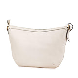 Gucci Leather Logo Half Moon Crossbody
