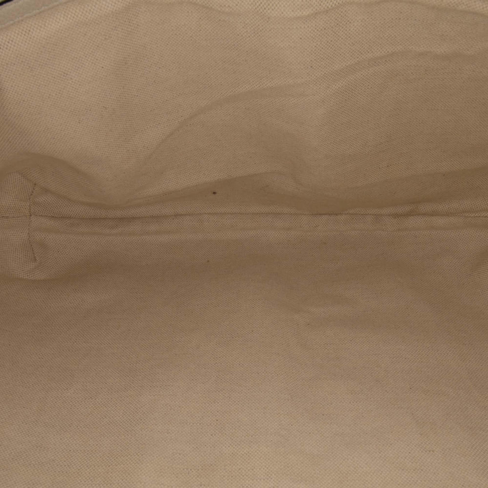 Gucci Leather Logo Half Moon Crossbody