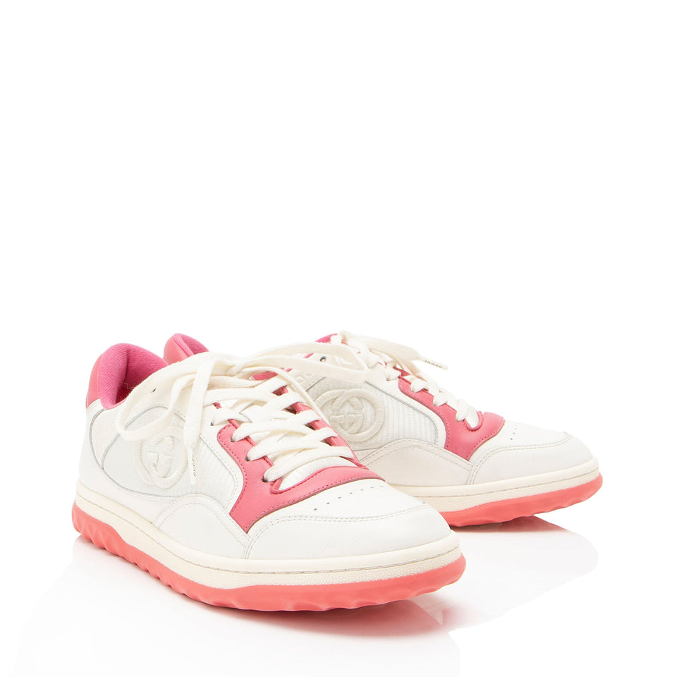 Gucci Leather Mac80 Sneakers - Size 9.5 / 39.5
