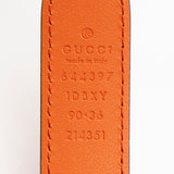 Gucci Leather Monochrome Horsebit Belt - Size 36 / 90