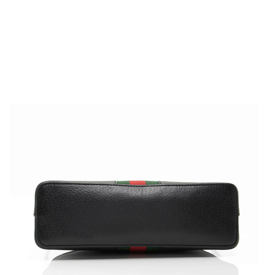 Gucci Leather Ophidia Dome Small Shoulder Bag
