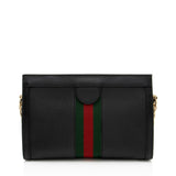 Gucci Leather Ophidia Medium Chain Shoulder Bag