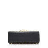 Gucci Leather Pearl Stud Padlock Small Shoulder Bag