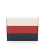 Gucci Leather Queen Margaret Bee Card Case