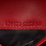 Gucci Leather Queen Margaret Bee Card Case