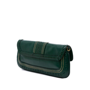 Gucci Leather Snaffle Bit Chain Shoulder Bag
