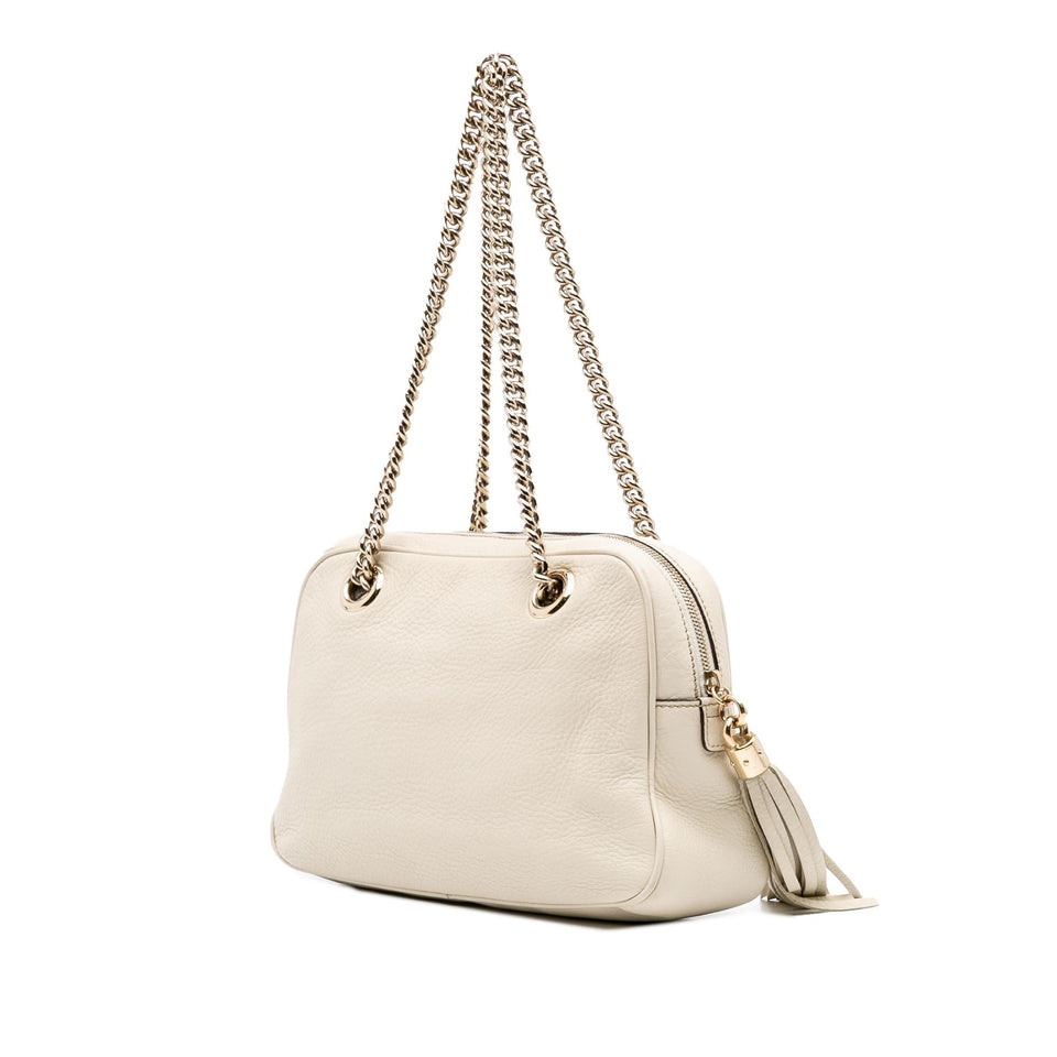 Gucci Leather Soho Chain Zip Shoulder Bag