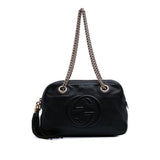 Gucci Leather Soho Chain Zip Shoulder Bag