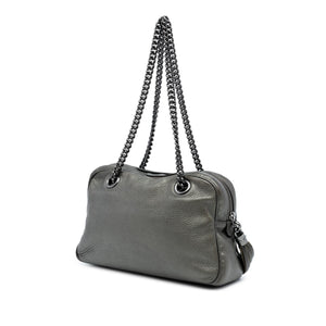 Gucci Leather Soho Chain Zip Shoulder Bag